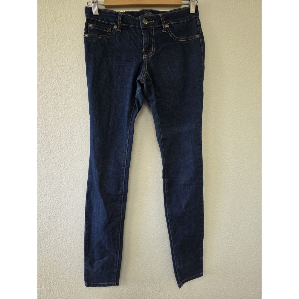 Jessica Simpson Jeans Women's Size 25 Skinny Dark Blue Denim Slim Pants
